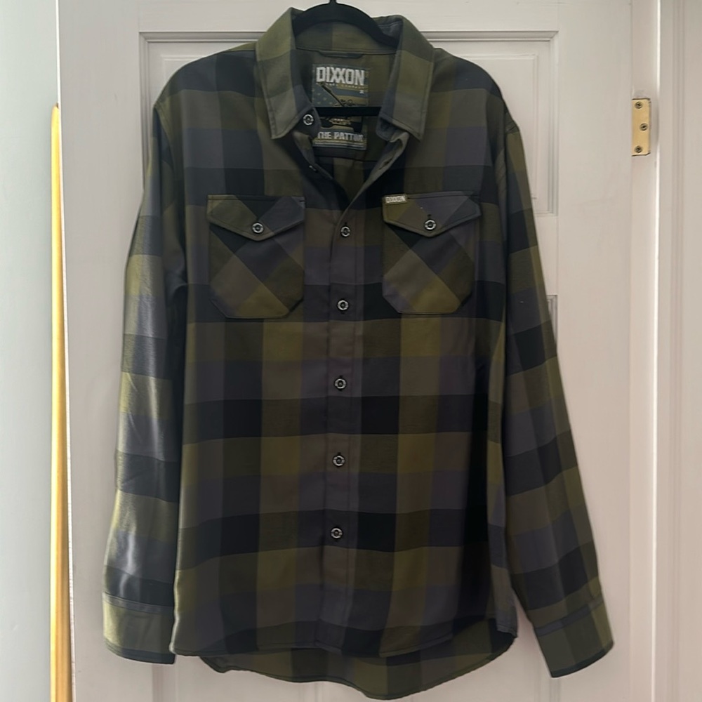Dixxon The Patton plaid flannel men’s shirt